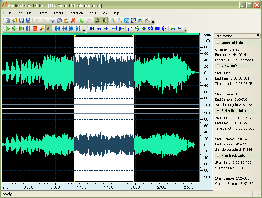 Windows 8 Audio Music Editor full